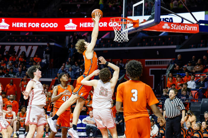 Normal Community Palatine Illinois boys basketball March 8 2024 Nate Latsch 26646